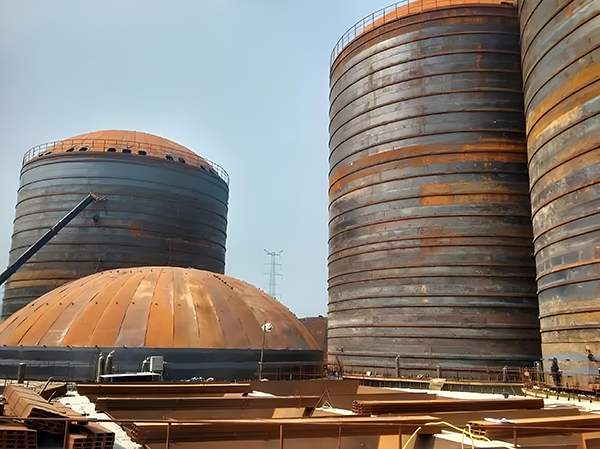 东丽焦粉钢板仓